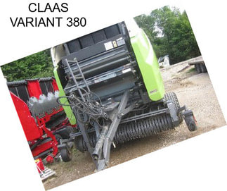 CLAAS VARIANT 380