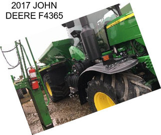 2017 JOHN DEERE F4365