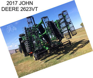 2017 JOHN DEERE 2623VT