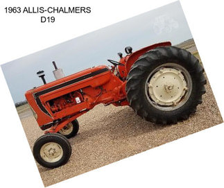 1963 ALLIS-CHALMERS D19