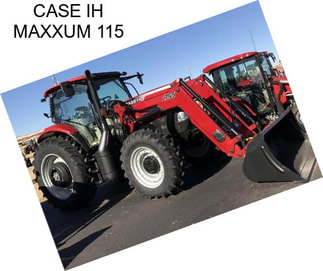 CASE IH MAXXUM 115