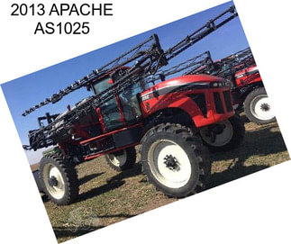 2013 APACHE AS1025