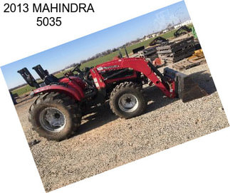 2013 MAHINDRA 5035