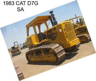 1983 CAT D7G SA