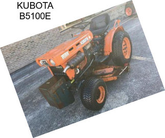 KUBOTA B5100E