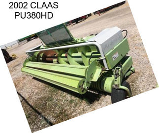 2002 CLAAS PU380HD