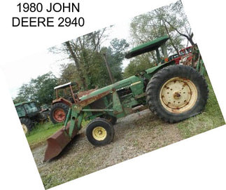 1980 JOHN DEERE 2940