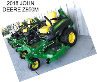 2018 JOHN DEERE Z950M