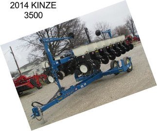 2014 KINZE 3500