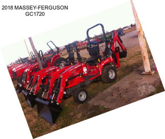 2018 MASSEY-FERGUSON GC1720