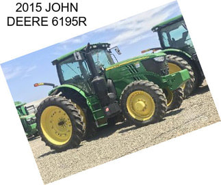 2015 JOHN DEERE 6195R