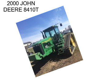 2000 JOHN DEERE 8410T