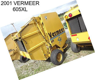 2001 VERMEER 605XL