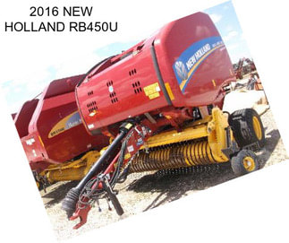 2016 NEW HOLLAND RB450U