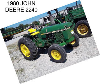 1980 JOHN DEERE 2240