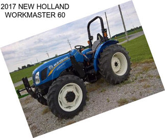 2017 NEW HOLLAND WORKMASTER 60