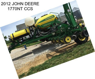 2012 JOHN DEERE 1770NT CCS