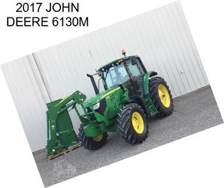 2017 JOHN DEERE 6130M