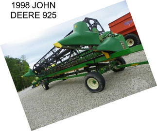 1998 JOHN DEERE 925