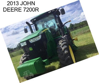 2013 JOHN DEERE 7200R