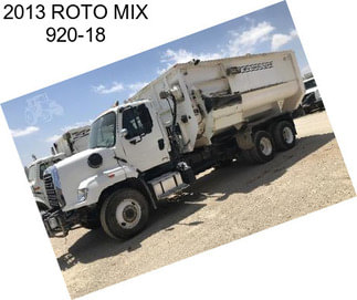 2013 ROTO MIX 920-18