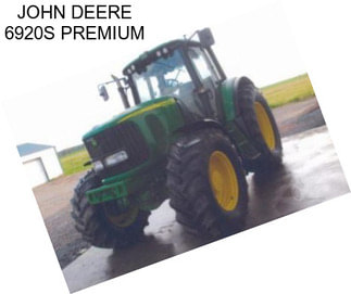 JOHN DEERE 6920S PREMIUM