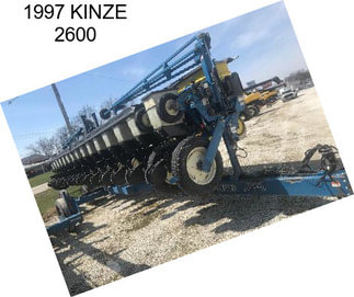 1997 KINZE 2600