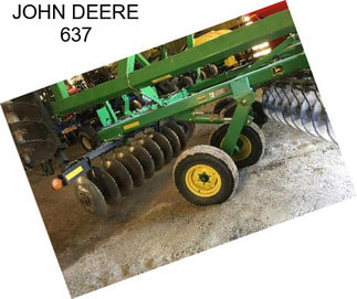 JOHN DEERE 637