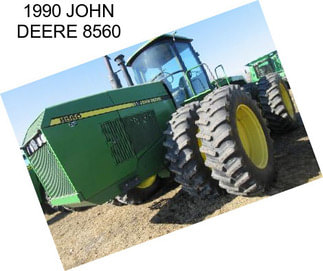 1990 JOHN DEERE 8560