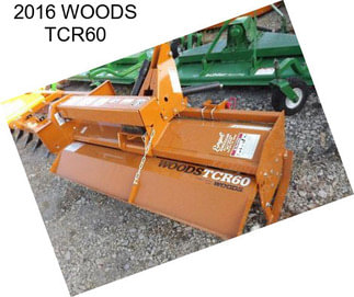 2016 WOODS TCR60