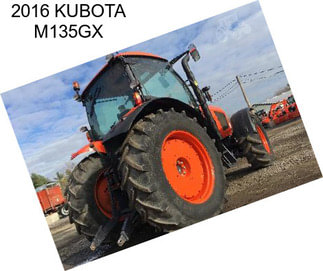 2016 KUBOTA M135GX