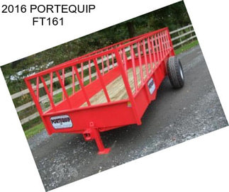 2016 PORTEQUIP FT161