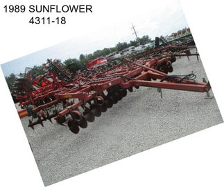 1989 SUNFLOWER 4311-18