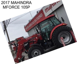 2017 MAHINDRA MFORCE 105P