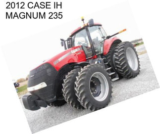 2012 CASE IH MAGNUM 235