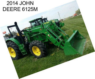 2014 JOHN DEERE 6125M