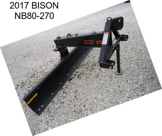 2017 BISON NB80-270