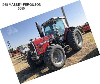 1988 MASSEY-FERGUSON 3650