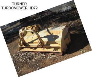 TURNER TURBOMOWER HD72