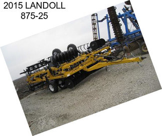 2015 LANDOLL 875-25
