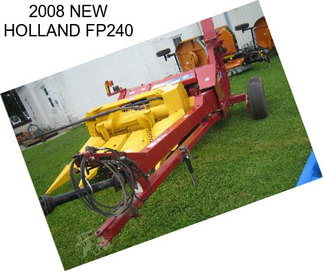 2008 NEW HOLLAND FP240