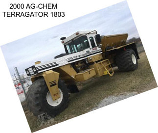 2000 AG-CHEM TERRAGATOR 1803