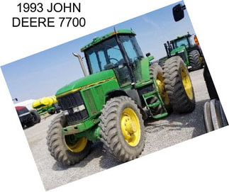 1993 JOHN DEERE 7700