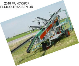 2018 MUNCKHOF PLUK-O-TRAK SENIOR