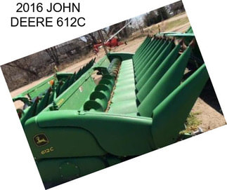 2016 JOHN DEERE 612C