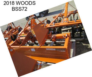 2018 WOODS BSS72