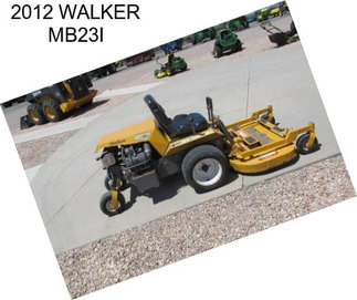 2012 WALKER MB23I