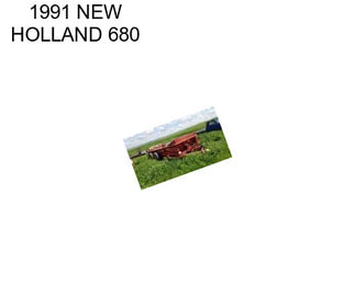 1991 NEW HOLLAND 680