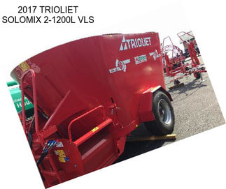 2017 TRIOLIET SOLOMIX 2-1200L VLS