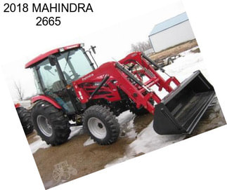 2018 MAHINDRA 2665